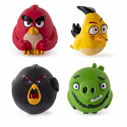 Игрушка из серии «Angry Birds» - сердитая птичка-шарик 